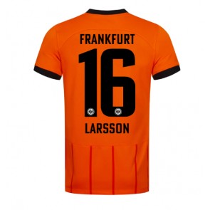 Eintracht Frankfurt Hugo Larsson #16 Replika Tredjetrøje 2024-25 Kortærmet